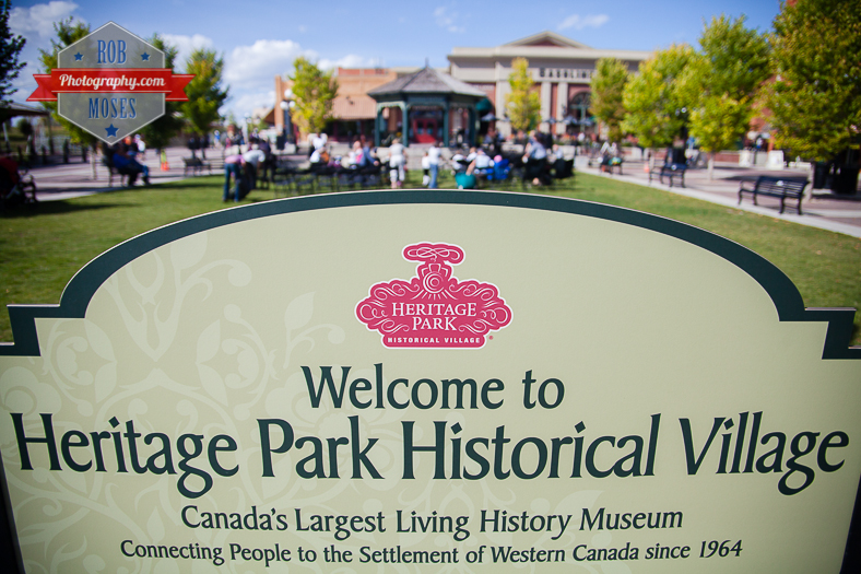 1 Heritage Park Calgary Alberta Canada - Rob Moses Photography - sign