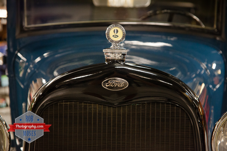 12 Heritage Park Calgary Alberta Canada - Rob Moses Photography old vintage ford hood ornament