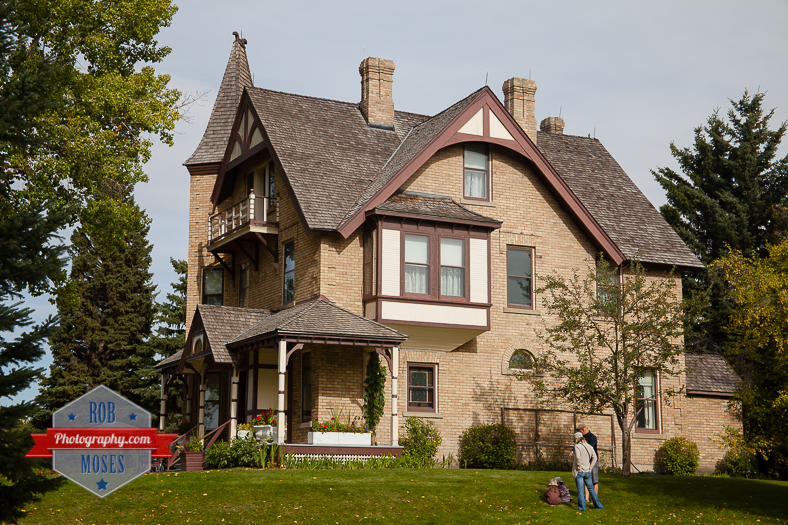 17 Heritage Park Calgary Alberta Canada - Rob Moses Photography - mansion house brick