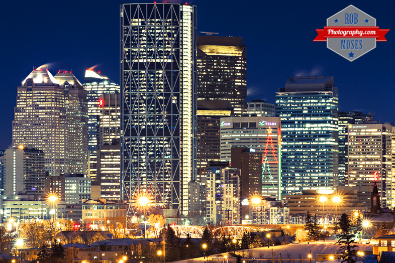 Calgary Alberta Canada Famous Metro Urban Skyline - Rob Moses Photography - Big City Buildings Skyscrapers Skyscraper - Photographer