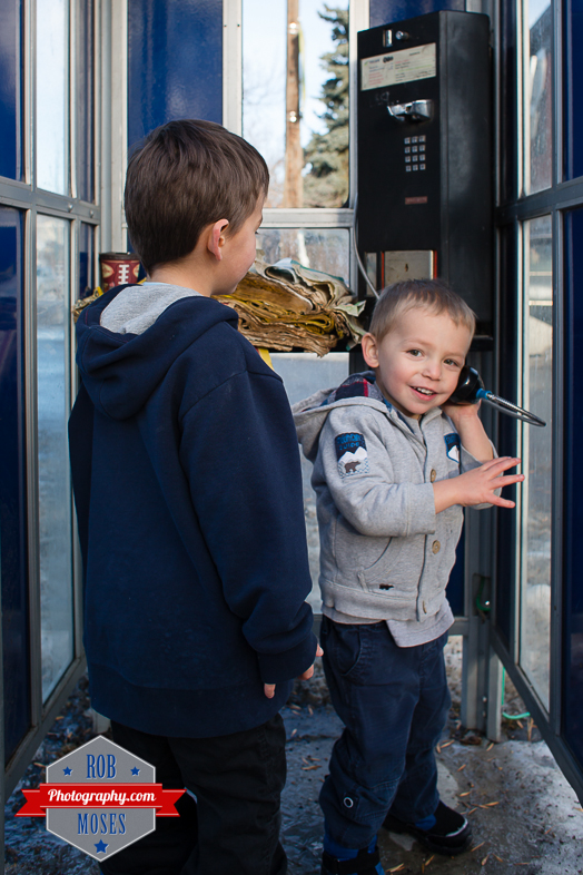 Children boys kids fun Calgary Winter Bridgeland yyc excited fun jumping running yahoo - Rob Moses Photography - Family-6