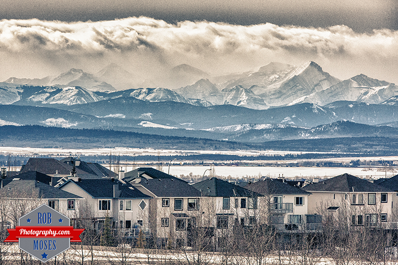 Famous Rockies Rocky Mountains Alberta Canada - Rob Moses Photography - Calgary Canada houses homes landscape Rockyridge - Vancouver Seattle Photographer