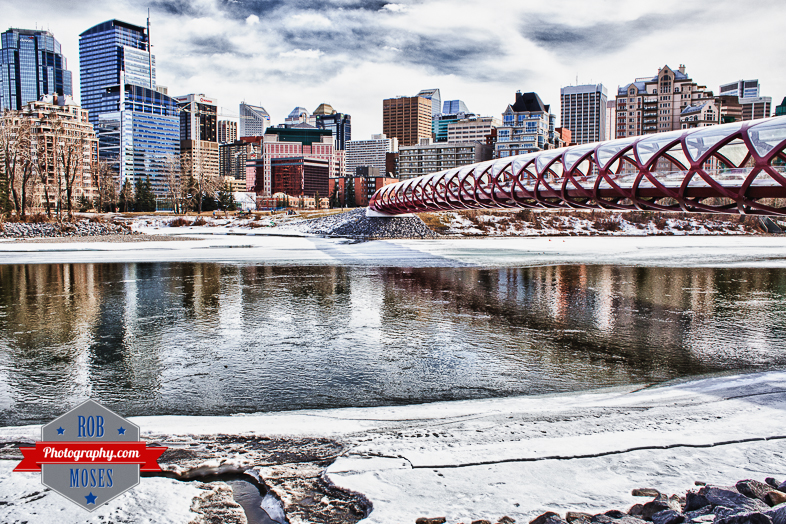 Calgary Alberta Skyline Street Photography - busking busker girl woman give money famous peace bridge bokeh guitar music musican - Rob Moses Photography - Vancouver Seattle Photographer Photographers-1.jpg-1-3