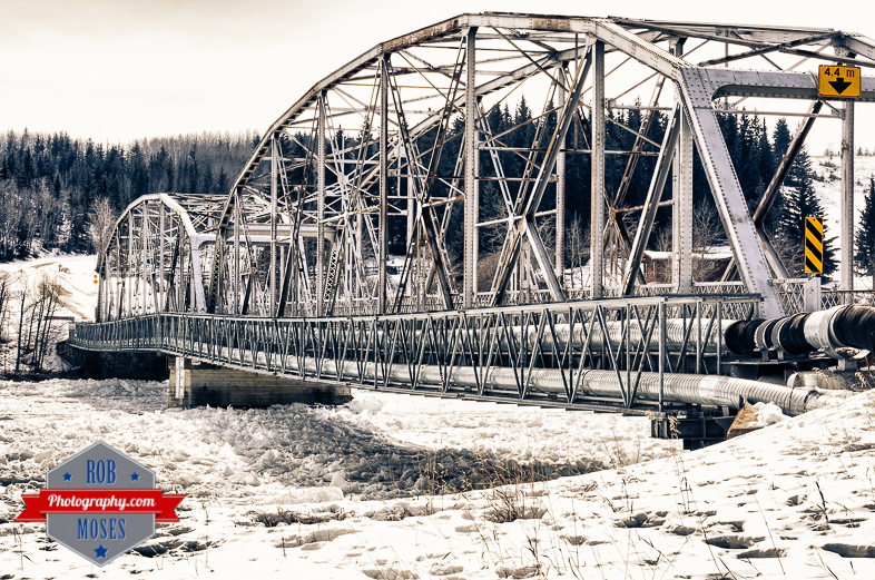 Cochrane Alberta Canada Famous Old Iron Bridge Country Art River - Rob Moses Photography - Calgary Seattle Vancouver Photographer Photographers-1-2
