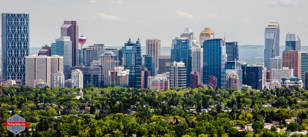 Big Skyline building buildings neighbourhood urban metro city yyc oil gas money - Rob Moses Photography - Vancouver Seattle Calgary Photographer Photographer Native American Famous Tlingit Ojibawa Top Popular Best Canadian Lifestyle