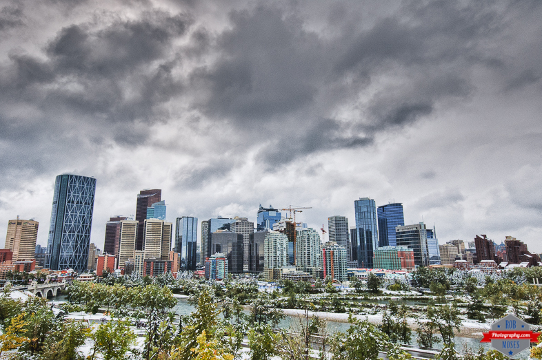 YYC Winter blast summer 2014 sky skyline urban city - Rob Moses Photography - Native American Alaskan Famous Tlingit - Seattle Top Vancouver Photographer Popular Photographers