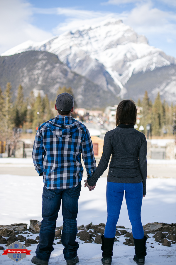Ryan Kelsey couple portrait Banff  Rocky Mountains - Rob Moses Photography Calgary Photographer Photographers Native American Famous un celebrity Tlingit Ojibawa Top Popular Best Good Canadian 5