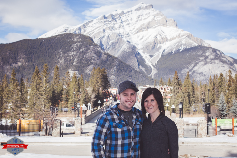 Ryan Kelsey couple portrait Banff  Rocky Mountains - Rob Moses Photography Calgary Photographer Photographers Native American Famous un celebrity Tlingit Ojibawa Top Popular Best Good Canadian 3.6