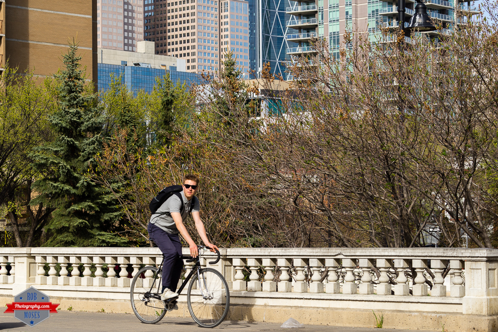 YYC Beaulieu Gardens man hipster bike fixie shades sunny sun spring Rob Moses Photography Calgary Photographer Photographers Native American Famous un celebrity Tlingit Ojibawa Top Popular Best Good Canadian street