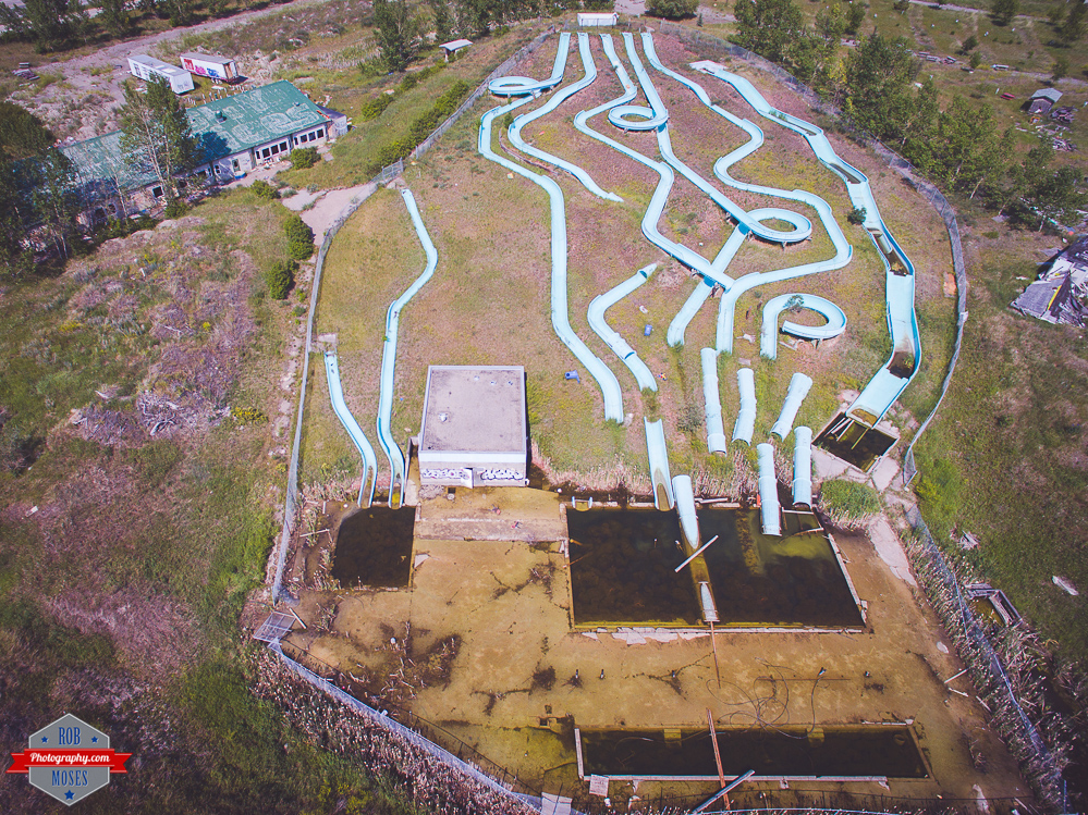 abandoned Water Park slides creepy yyc Waterslides Chestermere - Rob Moses Photography Calgary Photographer Photographers Native American Famous un celebrity Tlingit Ojibawa Top Popular Best Good Canadian