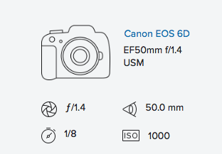 exif data rob moses Canon 6d 50mm 1.4