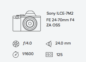 sony a7ii 24-70mm exif data rob moses