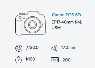 Canon 6d 17-40mm exif data rob moses