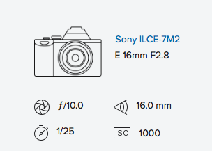 Sony a7ii & 16mm 2.8 with Fisheye Converter